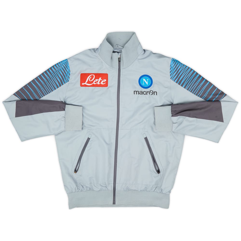 2014-15 Napoli Macron Track Jacket - 5/10 - (L)