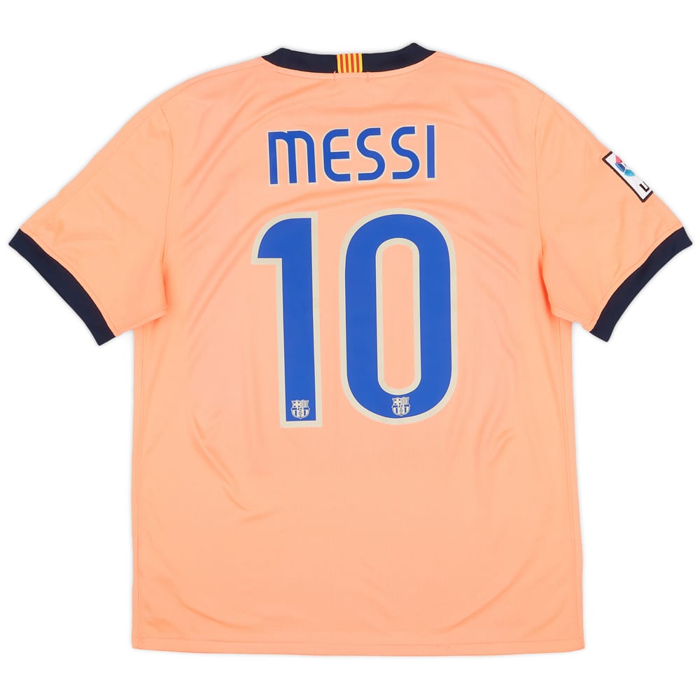 2009-10 Barcelona Away Shirt Messi #10 - 6/10 - (M)