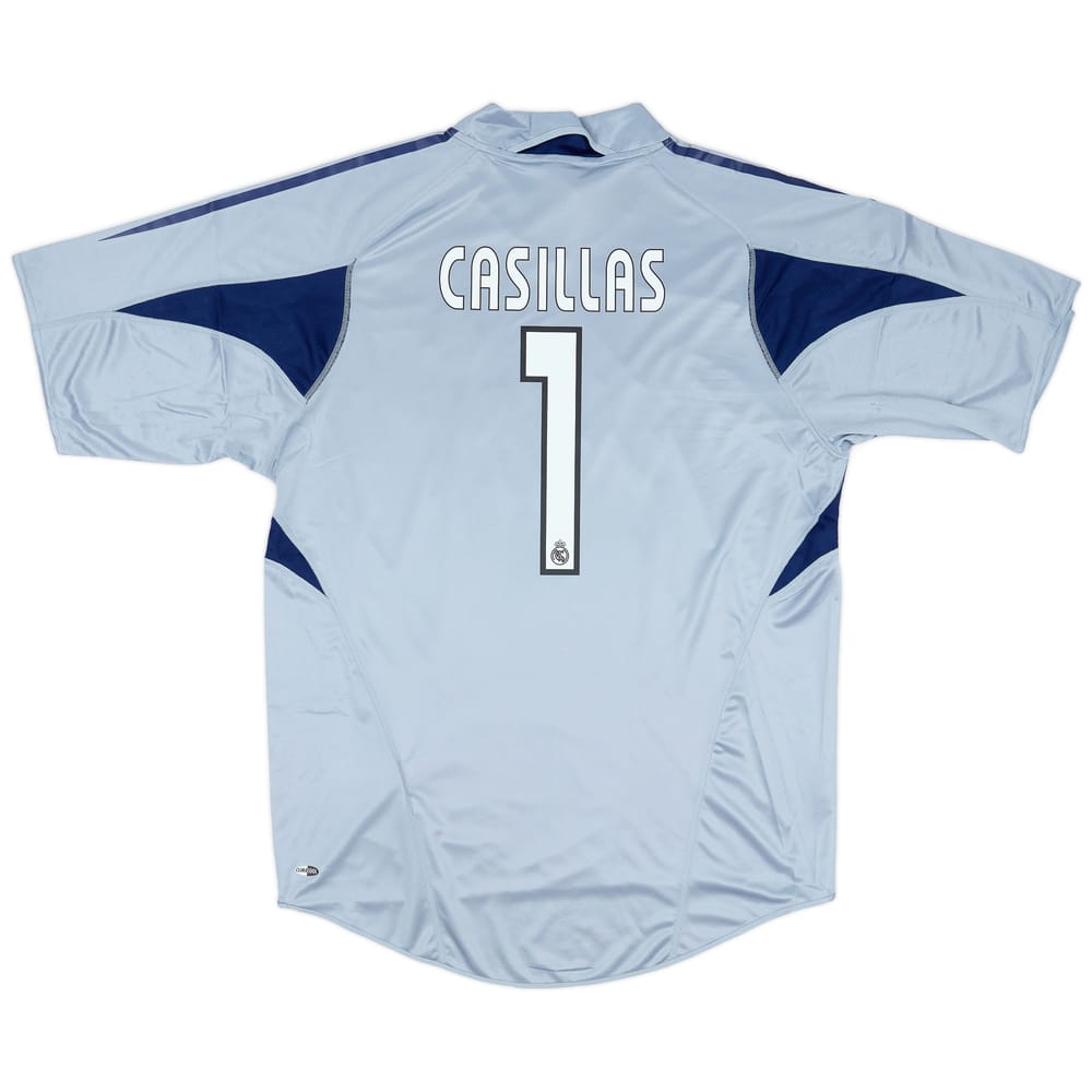 2004-05 Real Madrid GK S/S Shirt Casillas #1 (L)