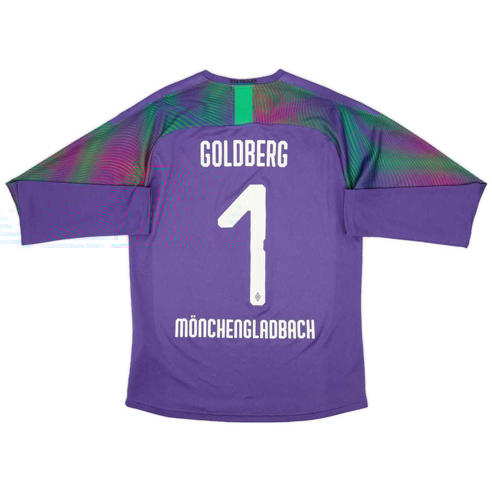 2019-20 Borussia Monchengladbach GK Shirt Goldberg #1 - 8/10 - (M)