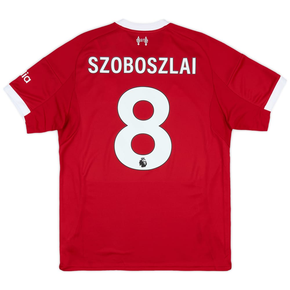2025-26 Liverpool Home Shirt Szoboszlai #8