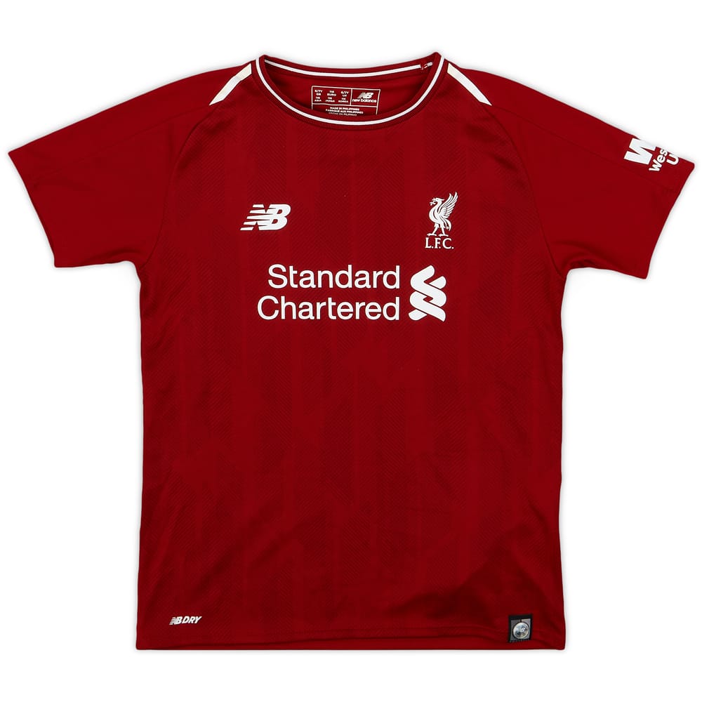 2018-19 Liverpool Home Shirt - 9/10 - (6-7 Years)