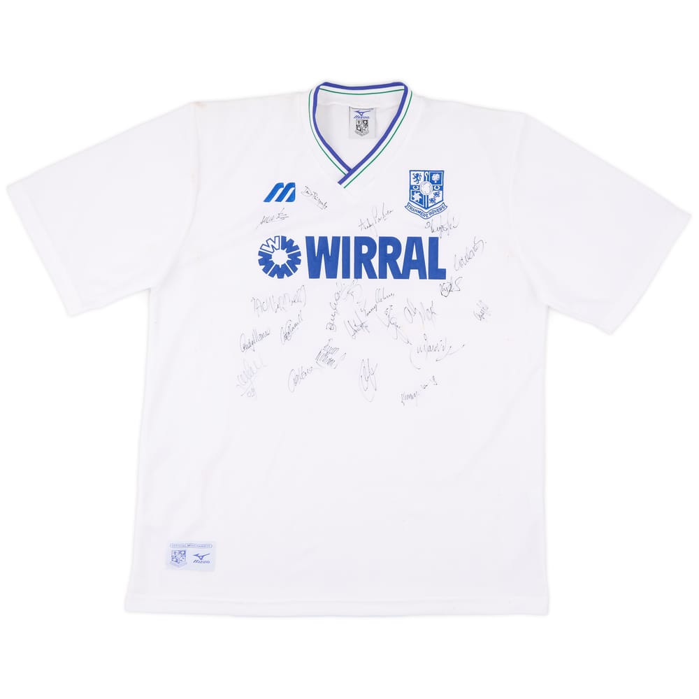 1997-99 Tranmere Rovers Signed Home Shirt - 5/10 - (XL)