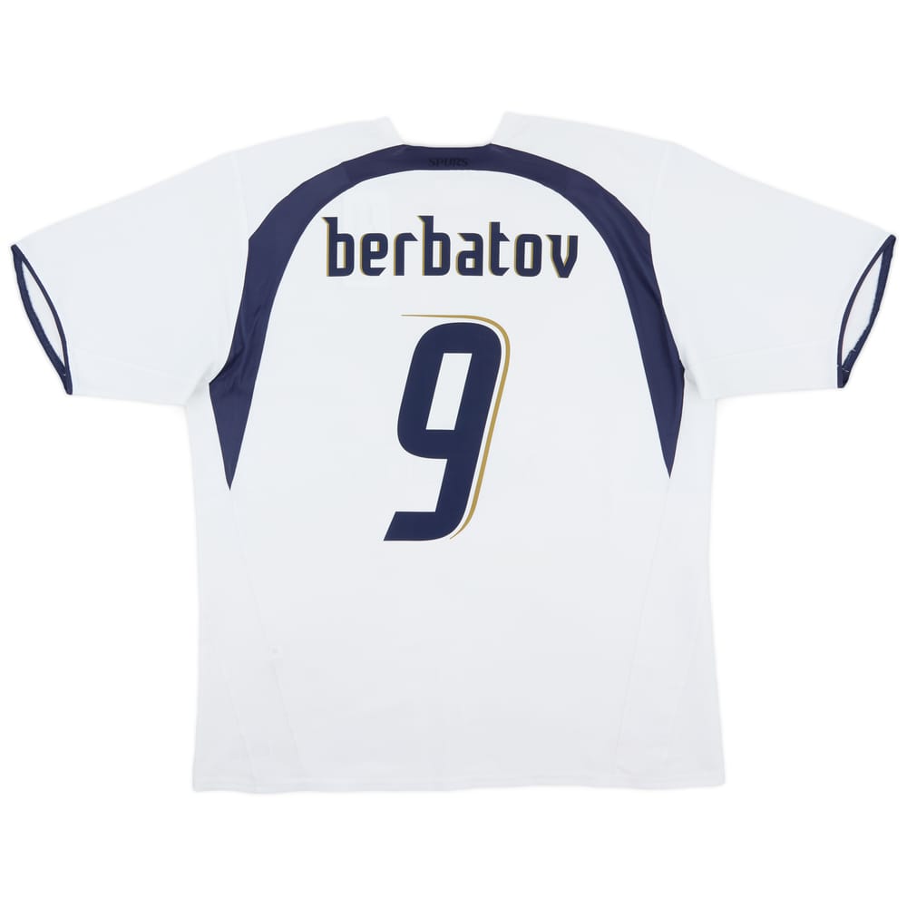2006-07 Tottenham Home Shirt Berbatov #9 - 8/10 - (XXL)