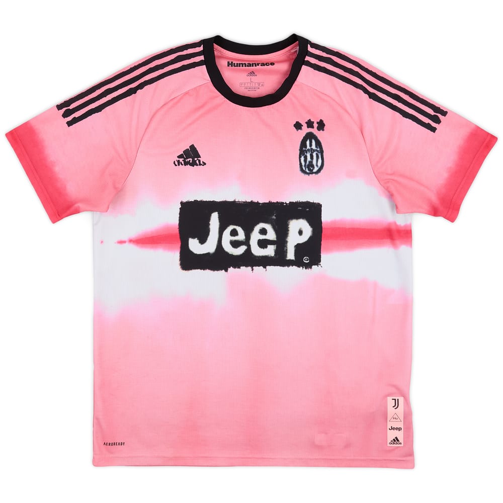 2020-21 Juventus Adidas x Humanrace Pre Match Shirt - 8/10 - (L)
