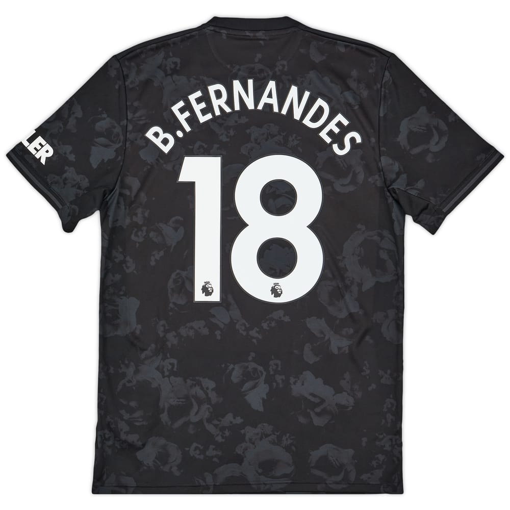 2019-20 Manchester United Third Shirt B.Fernandes #18 - 8/10 - (S)