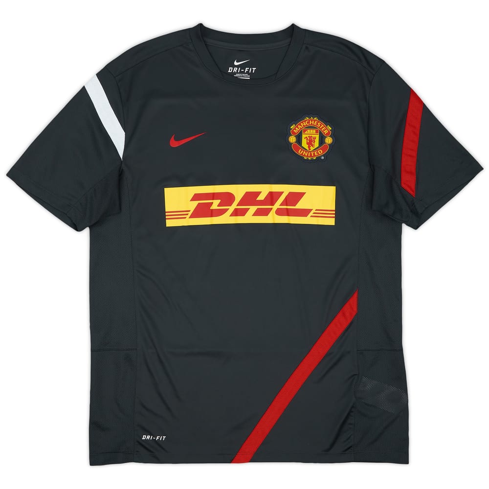 2012-13 Manchester United Nike Training Shirt - 9/10 - (L)