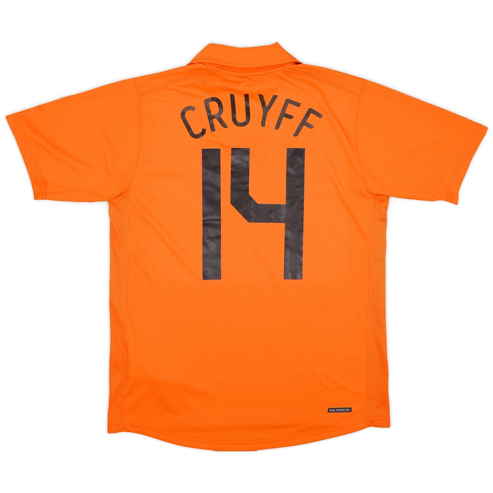 2006-08 Netherlands Home Shirt Cruyff #14 - 9/10 - (M)