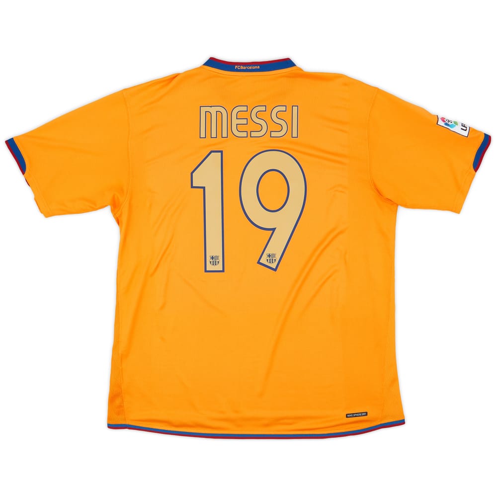 2006-08 Barcelona Away Shirt Messi #19 - 9/10 - (XL)