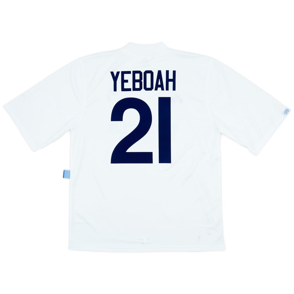 1995-96 Leeds United Home Shirt Yeboah #21 - 6/10 - (XL)