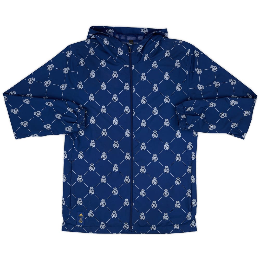 2022-23 Real Madrid adidas Hooded Track Jacket - 5/10 - (S)