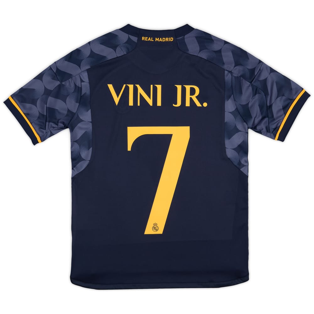 2023-24 Real Madrid Away Shirt Vini Jr. #7 (M.Kids)