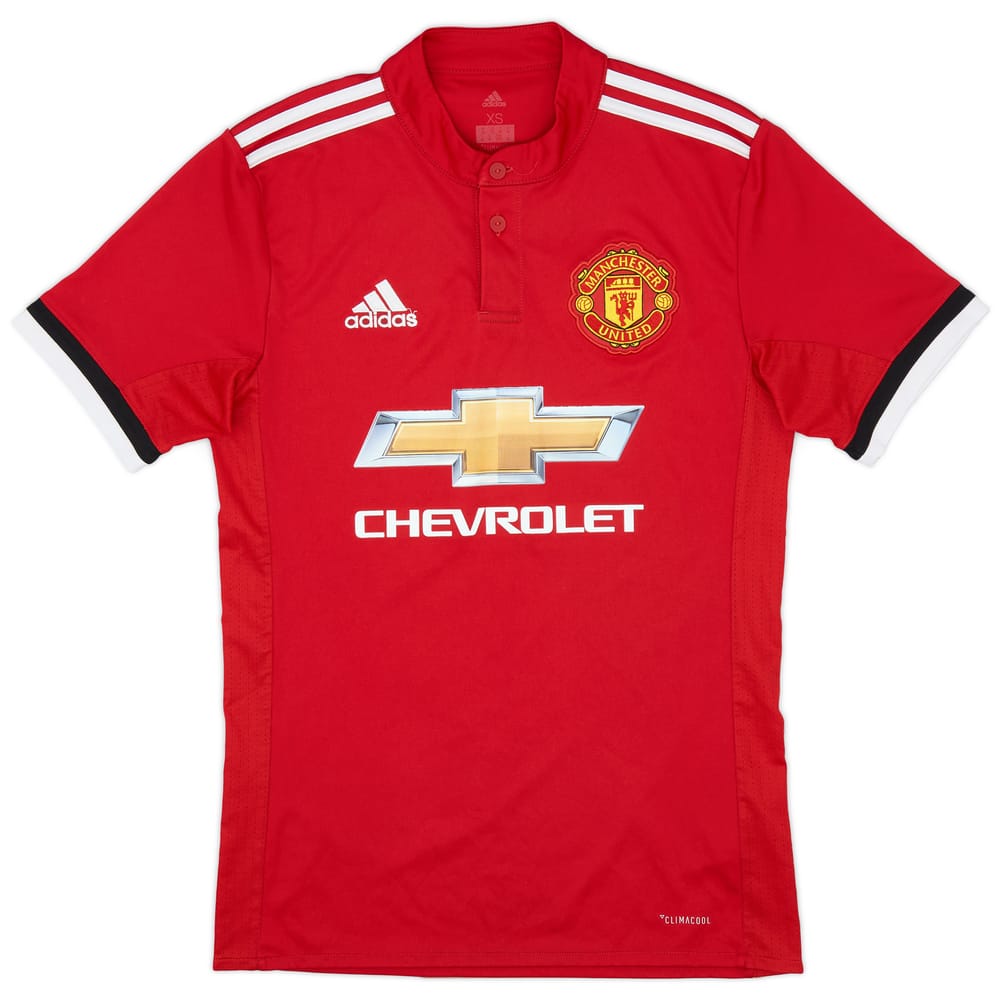 2017-18 Manchester United Home Shirt - 7/10 - (XS)