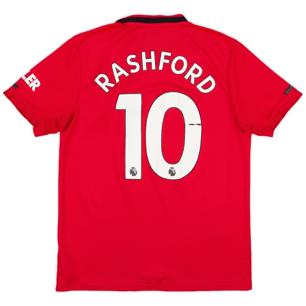 2019-20 Manchester United Home Shirt Rashford #10 - 5/10 - (M)
