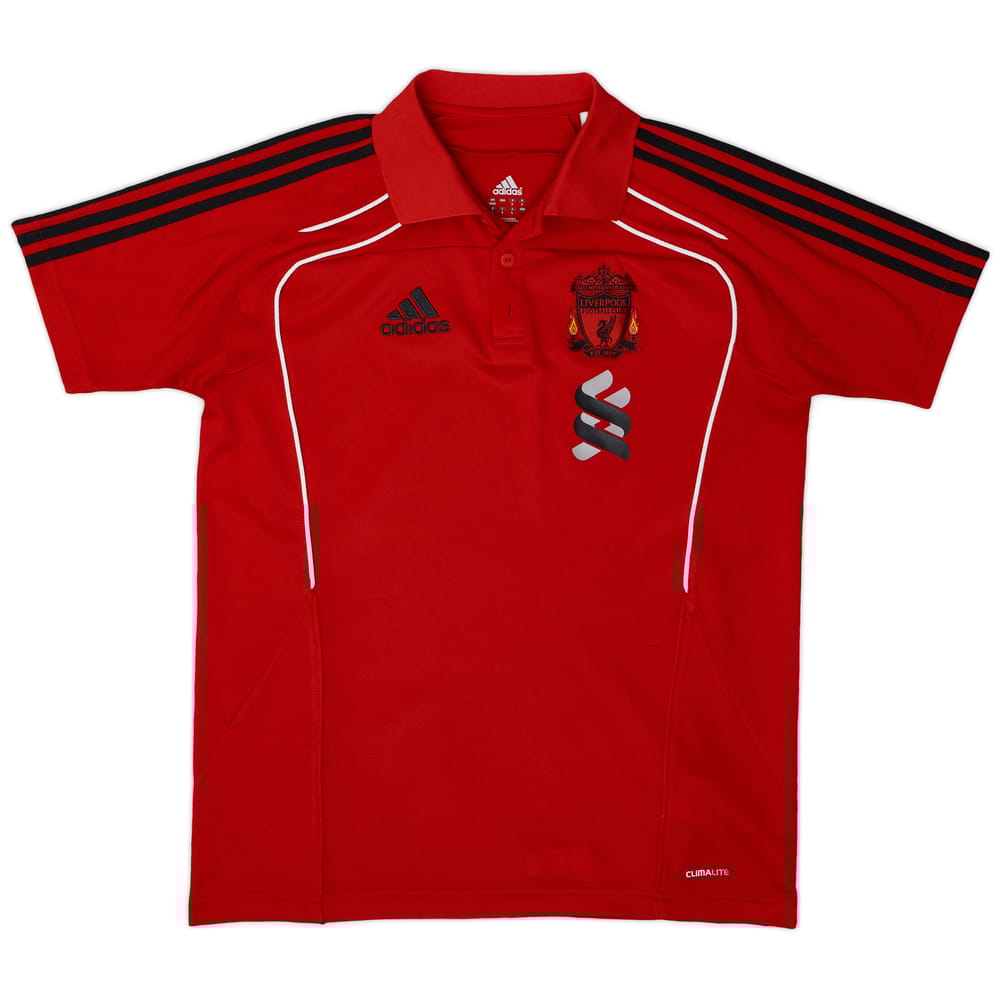 2010-11 Liverpool adidas Polo Shirt - 6/10 - (M)