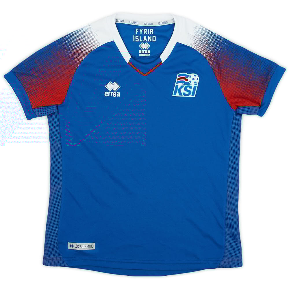 2018-19 Iceland Home Shirt - 9/10 - (XXS)