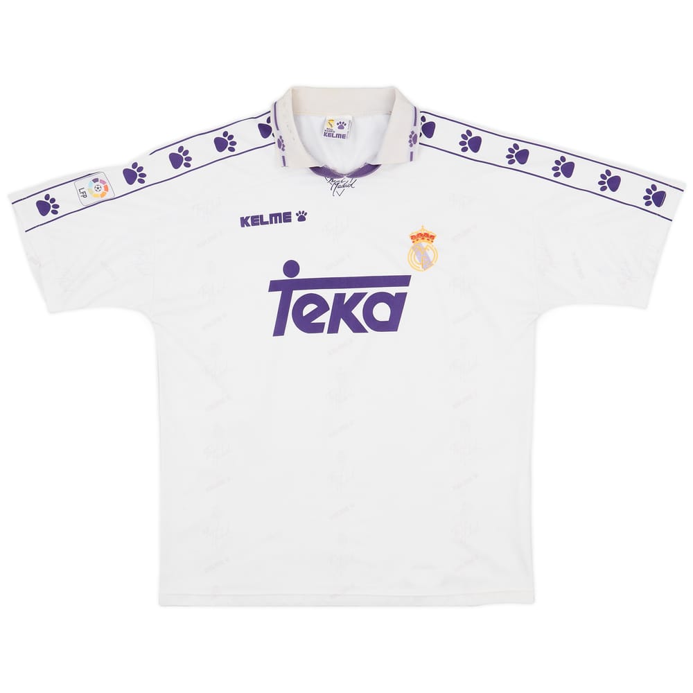 1994-96 Real Madrid Home Shirt - 6/10 - (XXL)