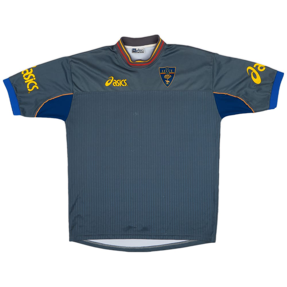 2001-02 Lecce Asics Training Shirt - 8/10 - (XL)
