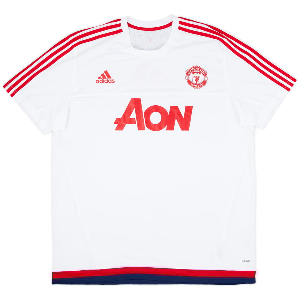 2015-16 Manchester United adidas Training Shirt - 9/10 - (XXL)