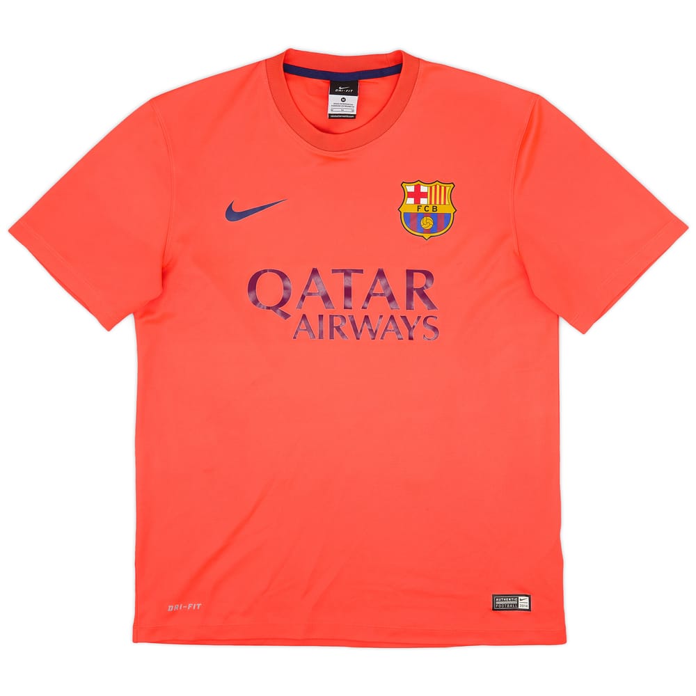 2014-15 Barcelona Basic Away Shirt - 8/10 - (M)