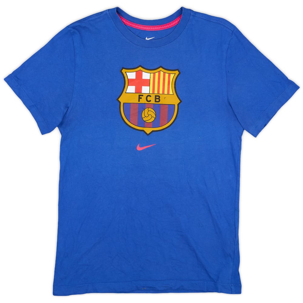2021-22 Barcelona Nike Cotton Tee - 7/10 - (S)