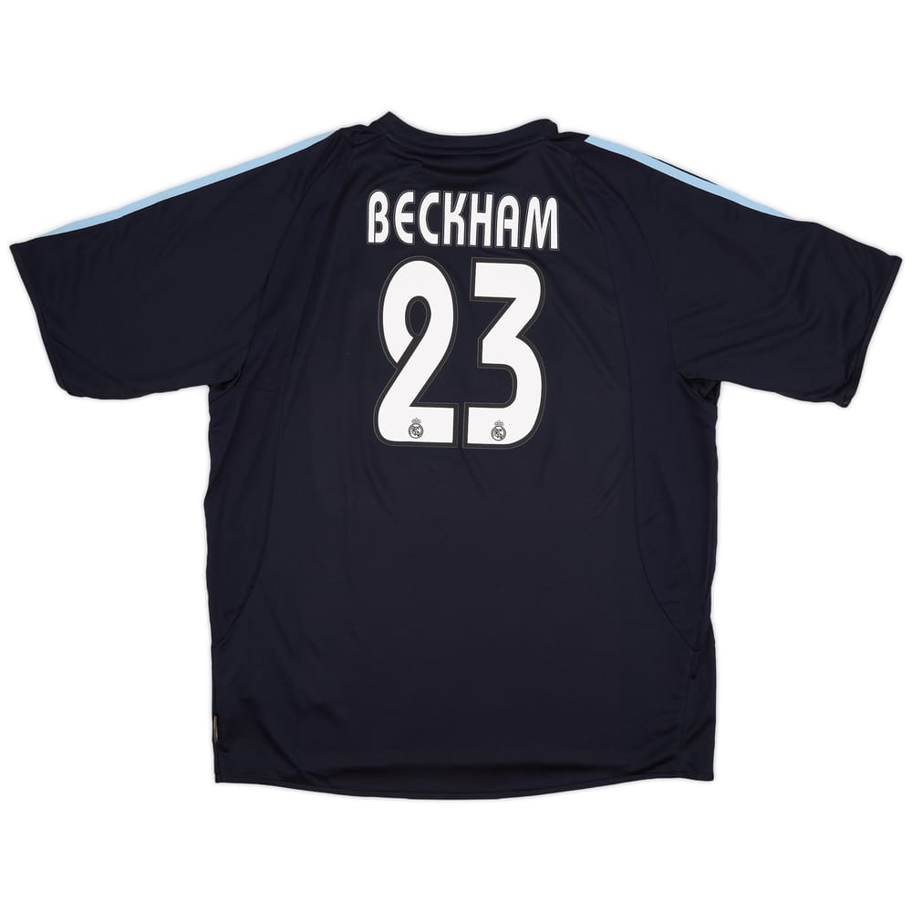 2003-04 Real Madrid Away Shirt Beckham #23 (XL)