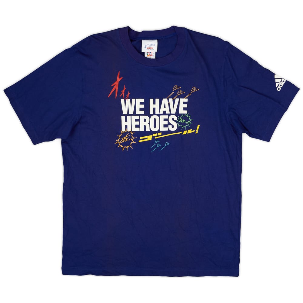 2002 Japan adidas Cotton Tee - 8/10 - (L)