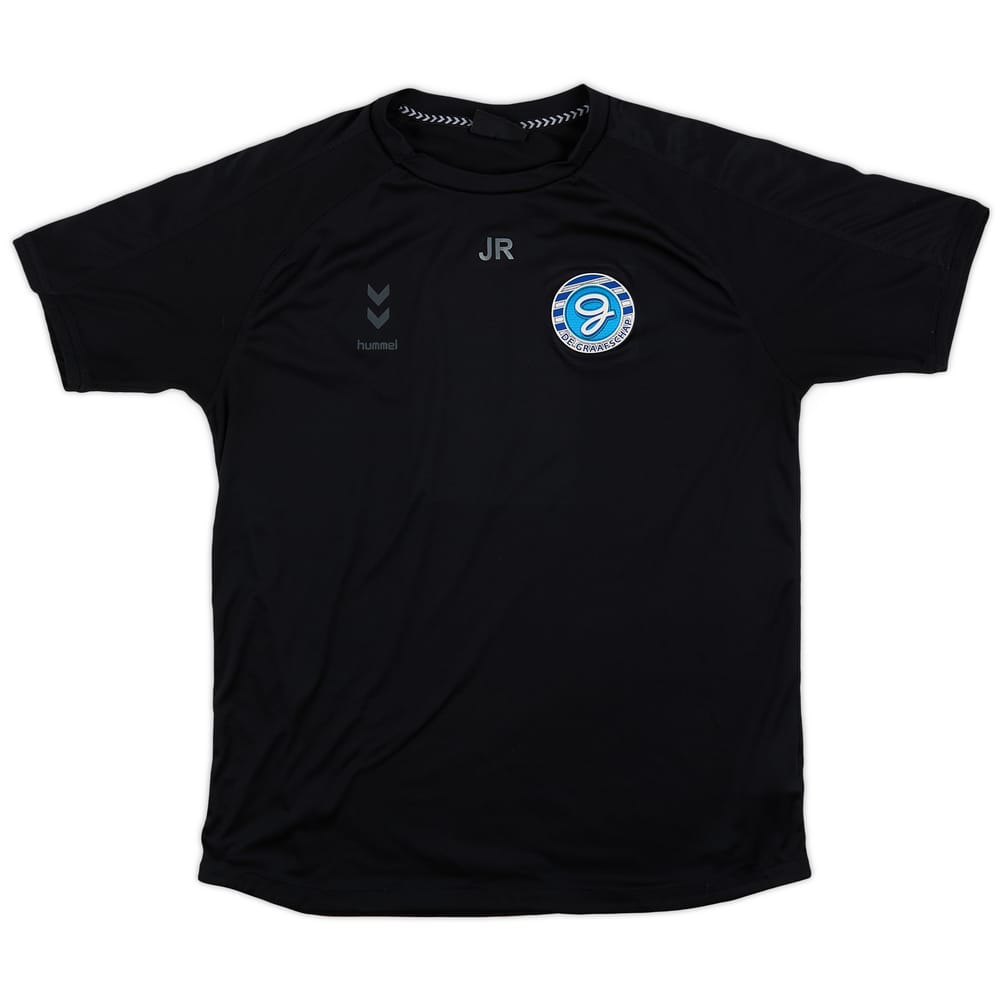 2020-21 De Graafschap Hummel Staff Issue Shirt 'JR' - 9/10 - (L)