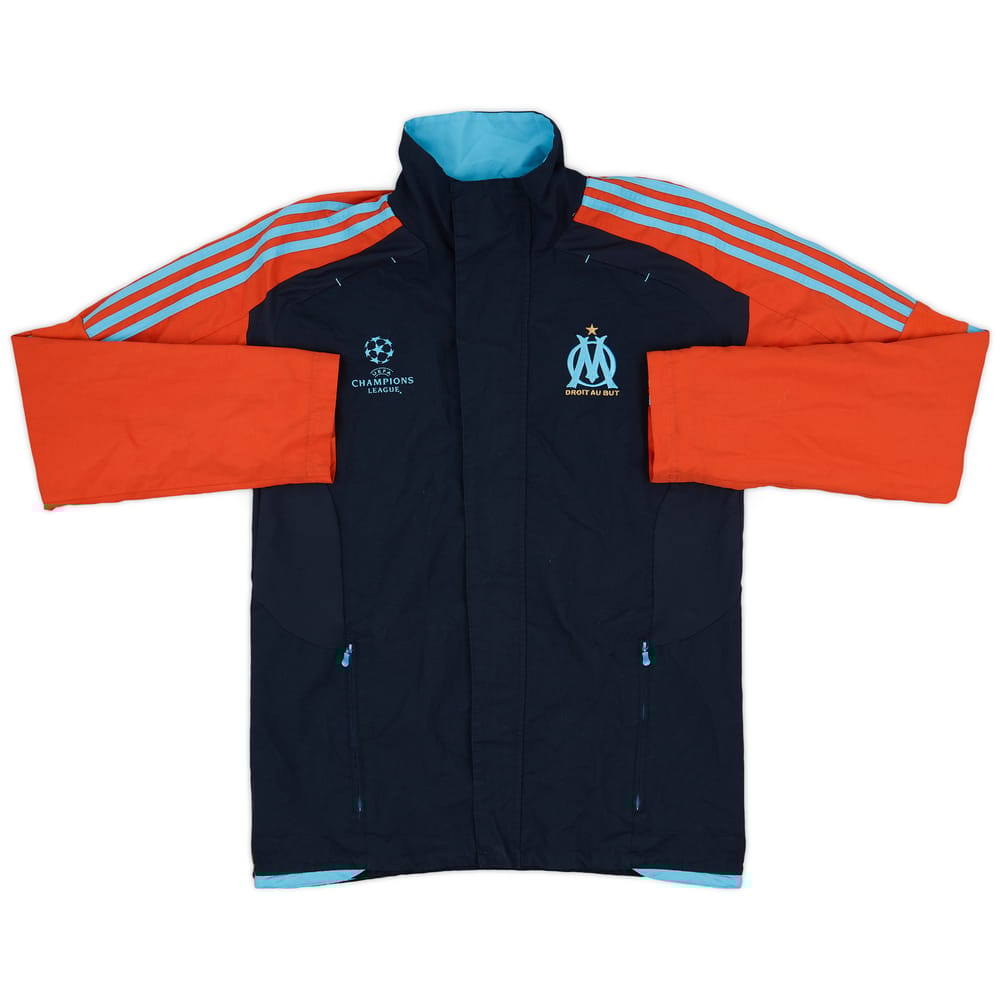 2011-12 Olympique Marseille adidas CL Track Jacket - 8/10 - (M)