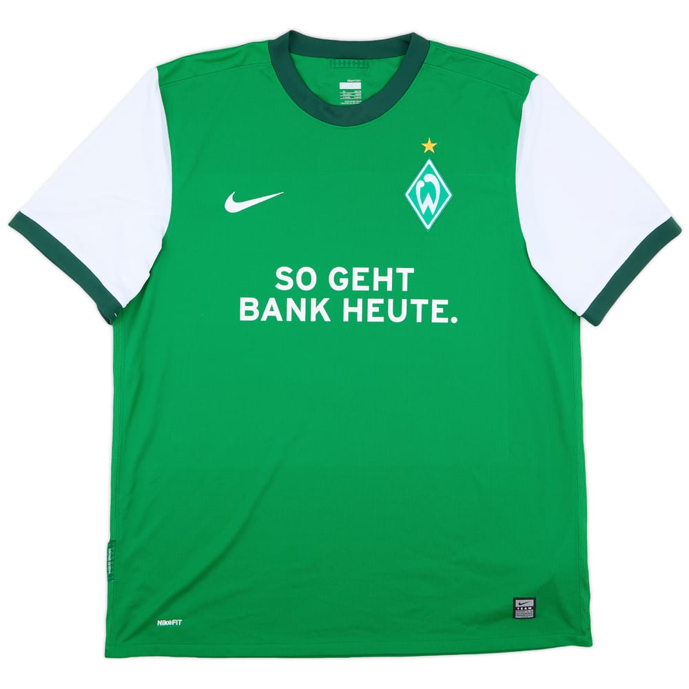 2009-10 Werder Bremen Home Shirt - 7/10 - (XL)