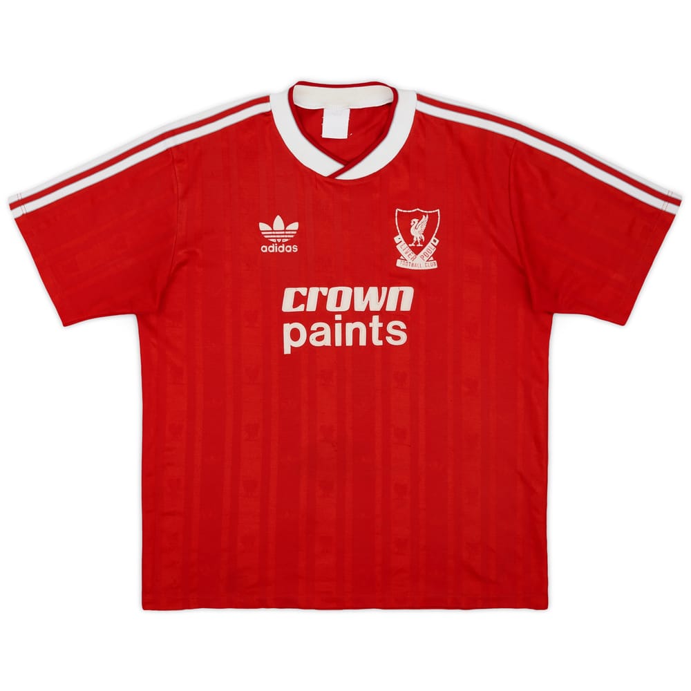 1987-88 Liverpool Home Shirt - 6/10 - (L)