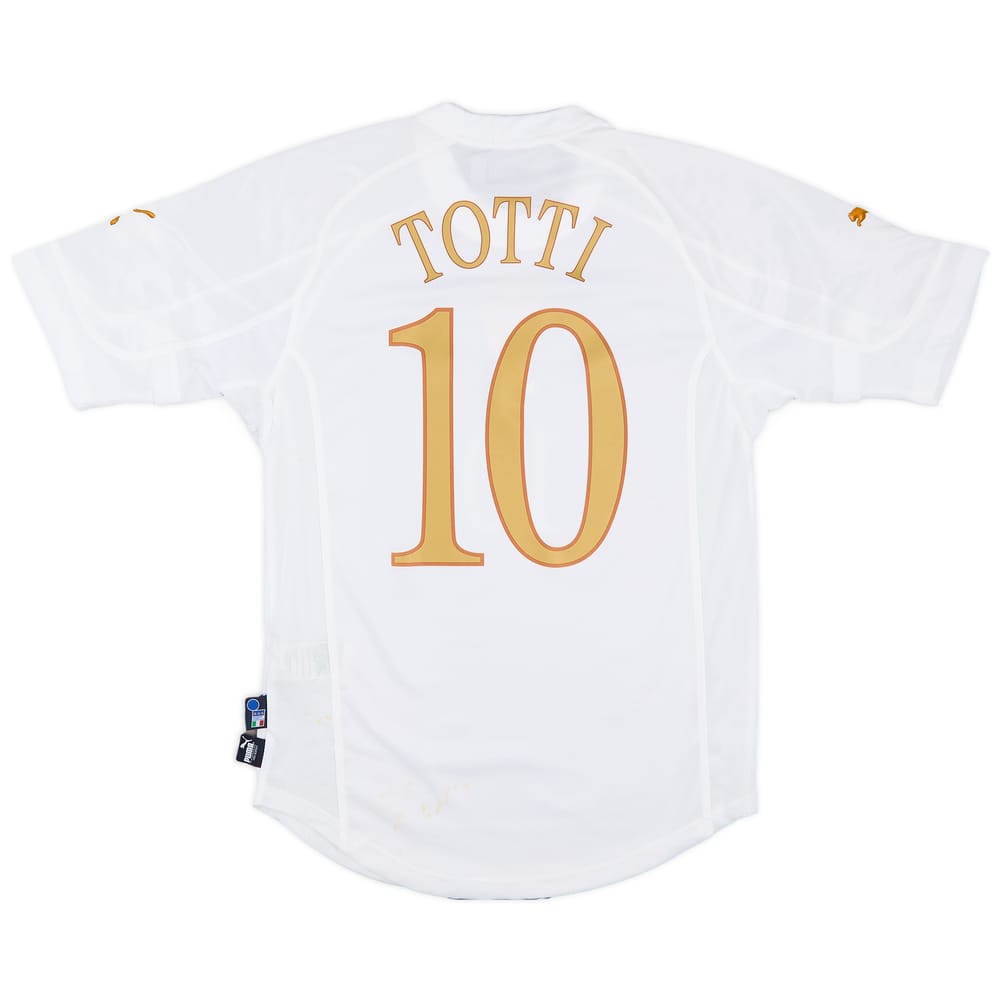 2004-06 Italy Away Shirt Totti #10 (S)