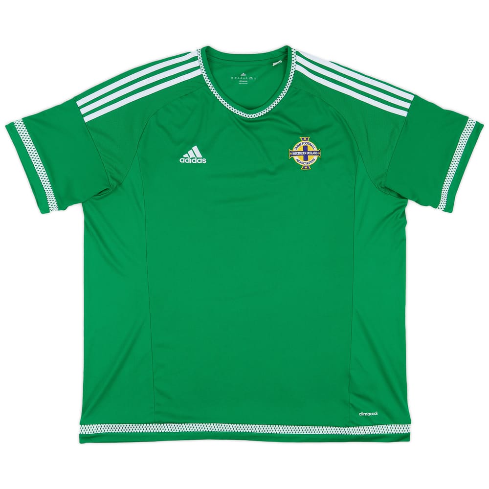 2015 Northern Ireland Home Shirt - 7/10 - (XXL)