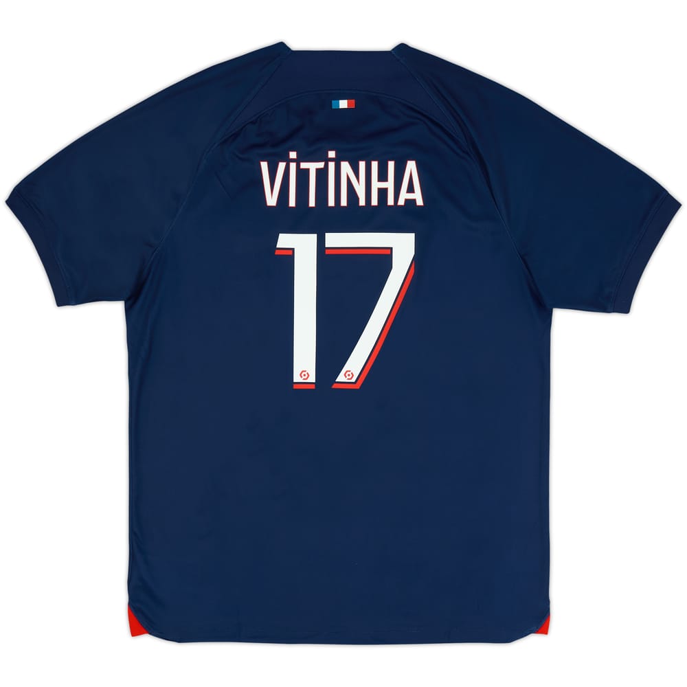 2023-24 Paris Saint-Germain Home Shirt Vitinha #17