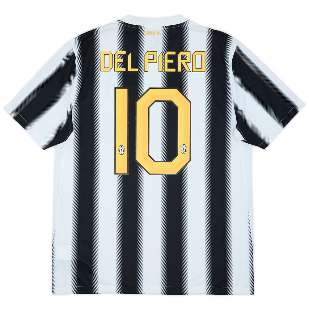 2011-12 Juventus Home Shirt Del Piero #10 (L)