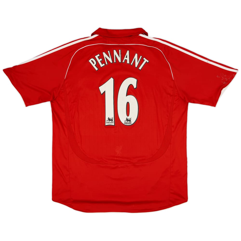 2006-08 Liverpool Home Shirt Pennant #16 - 4/10 - (XXL)