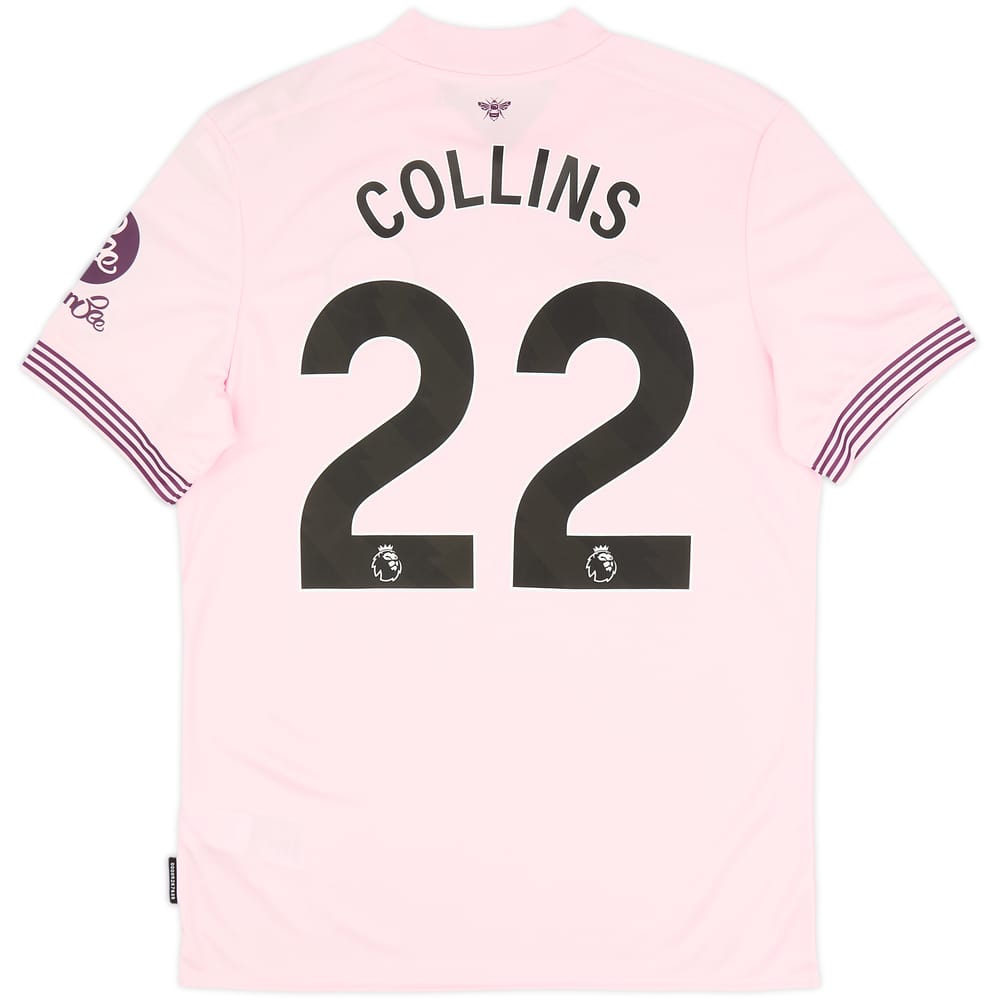 2024-25 Brentford Away Shirt Collins #22