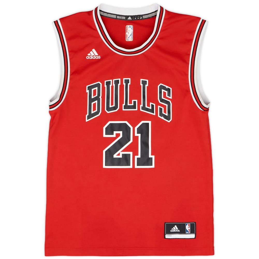 2014-17 Chicago Bulls Butler #21 adidas Away Jersey - 8/10 - (S)
