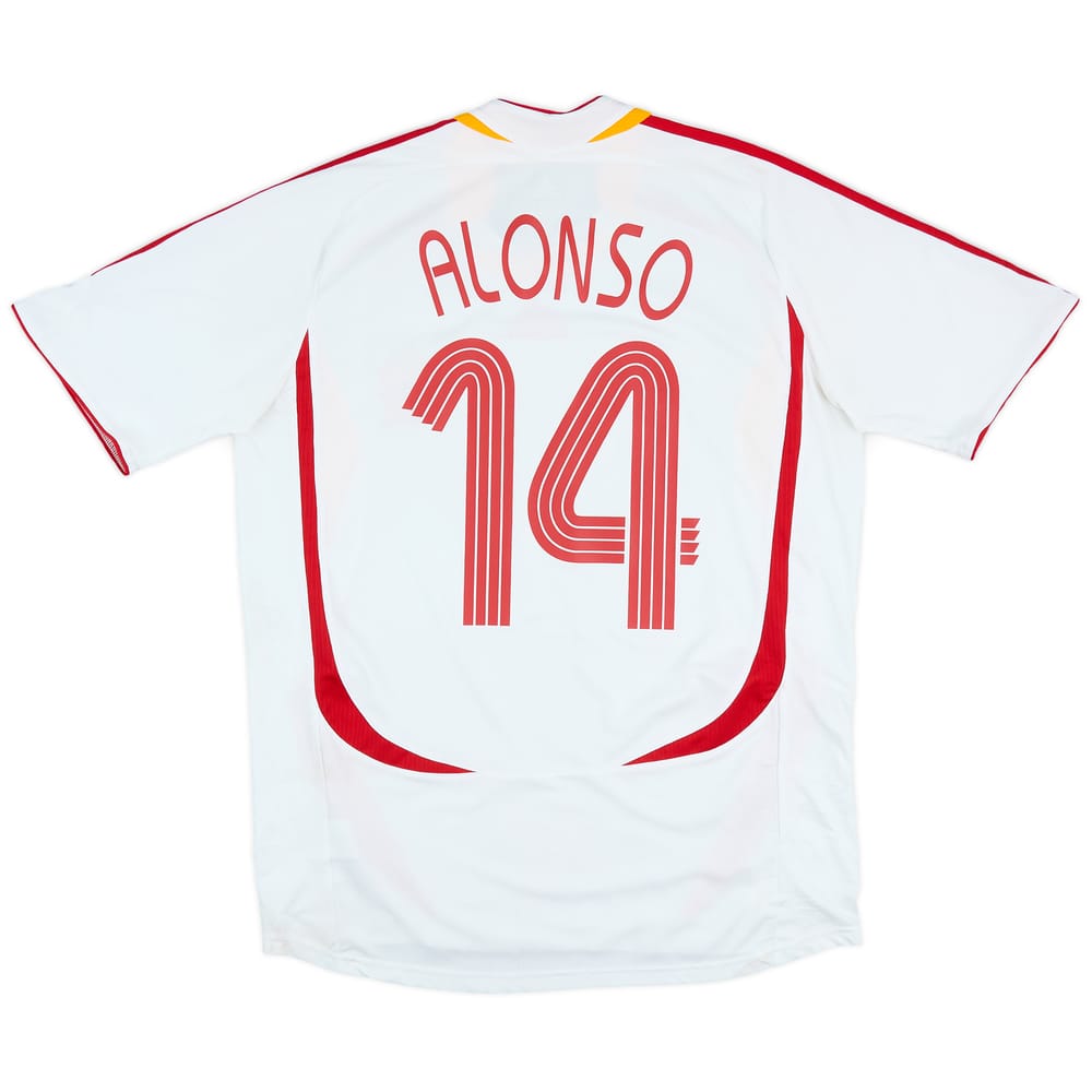 2006-08 Spain Away Shirt Alonso #14 - 6/10 - (M)