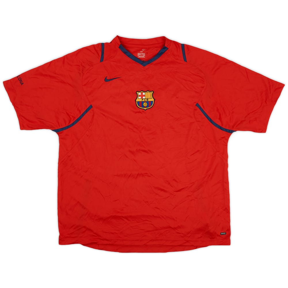 2006-07 Barcelona Nike Training Shirt - 9/10 - (XXL)
