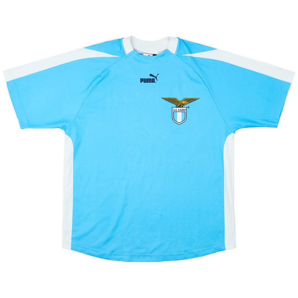 2003-04 Lazio 'Signed' Basic Home Shirt - 7/10 - (M)
