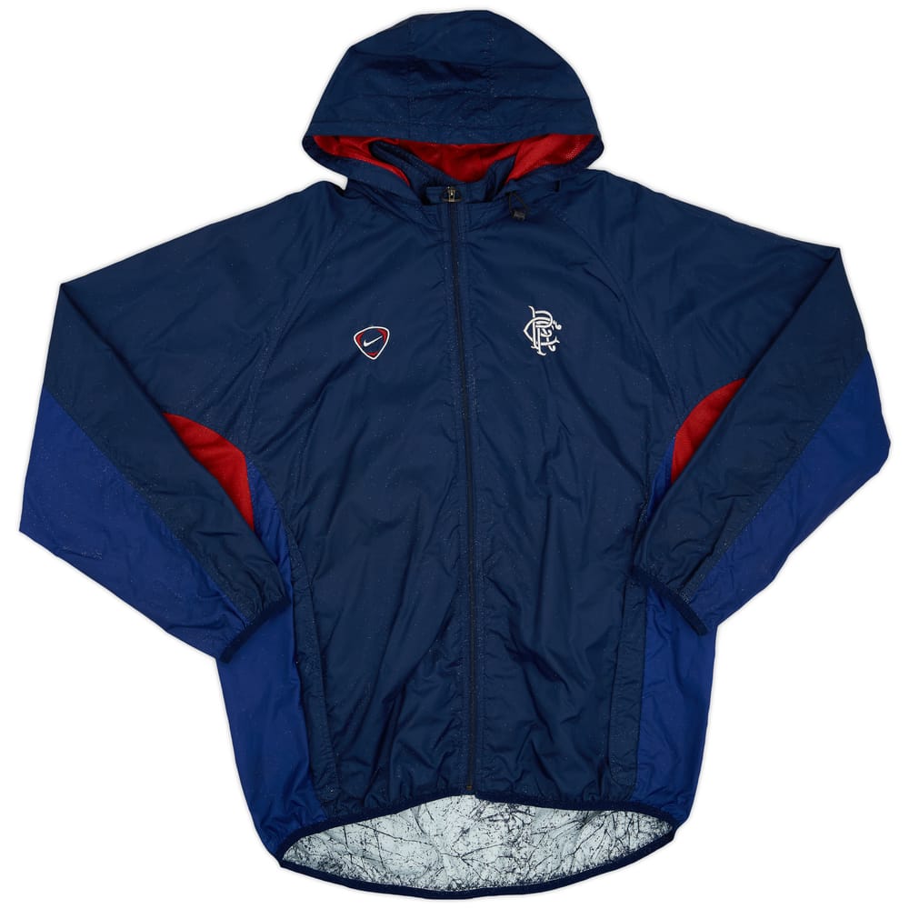 2000-01 Rangers Nike Rain Jacket - 4/10 - (XL)