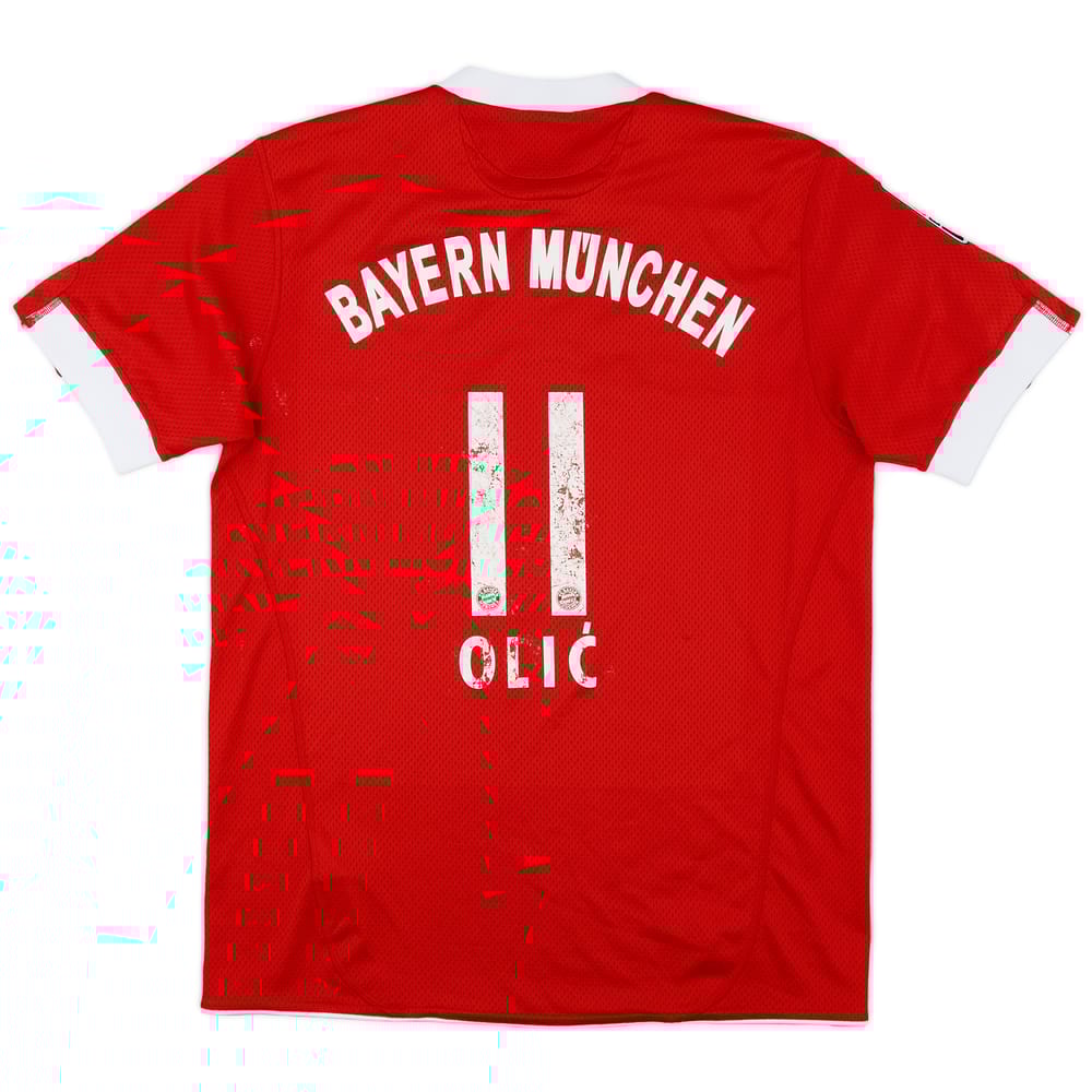 2009-10 Bayern Munich Home Shirt Olic #11 - 5/10 - (XL.Boys)