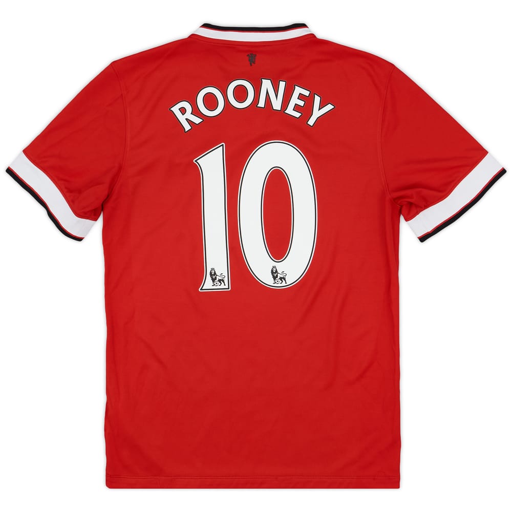 2014-15 Manchester United Home Shirt Rooney #10 - 6/10 - (S)