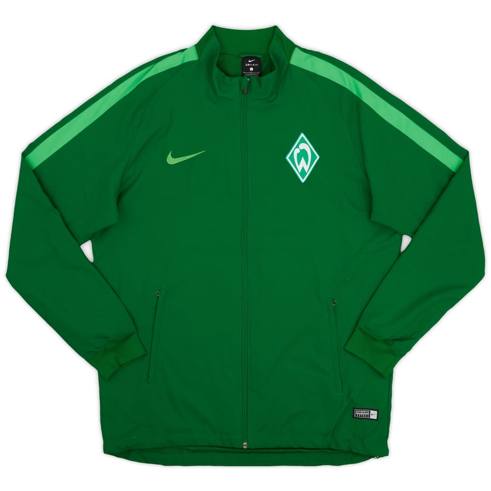 2016-17 Werder Bremen Nike Track Jacket - 9/10 - (L)