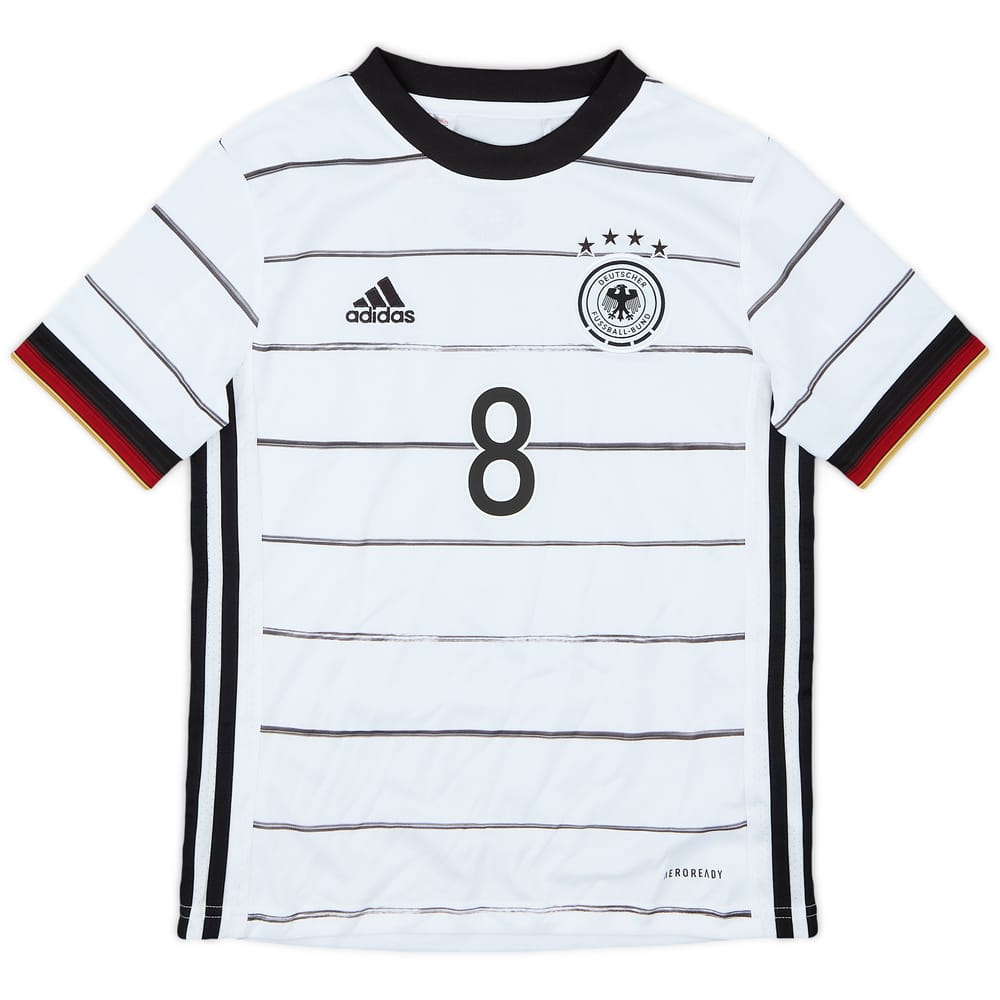 2020-21 Germany Home Shirt #8 - 9/10 - (S.Boys)