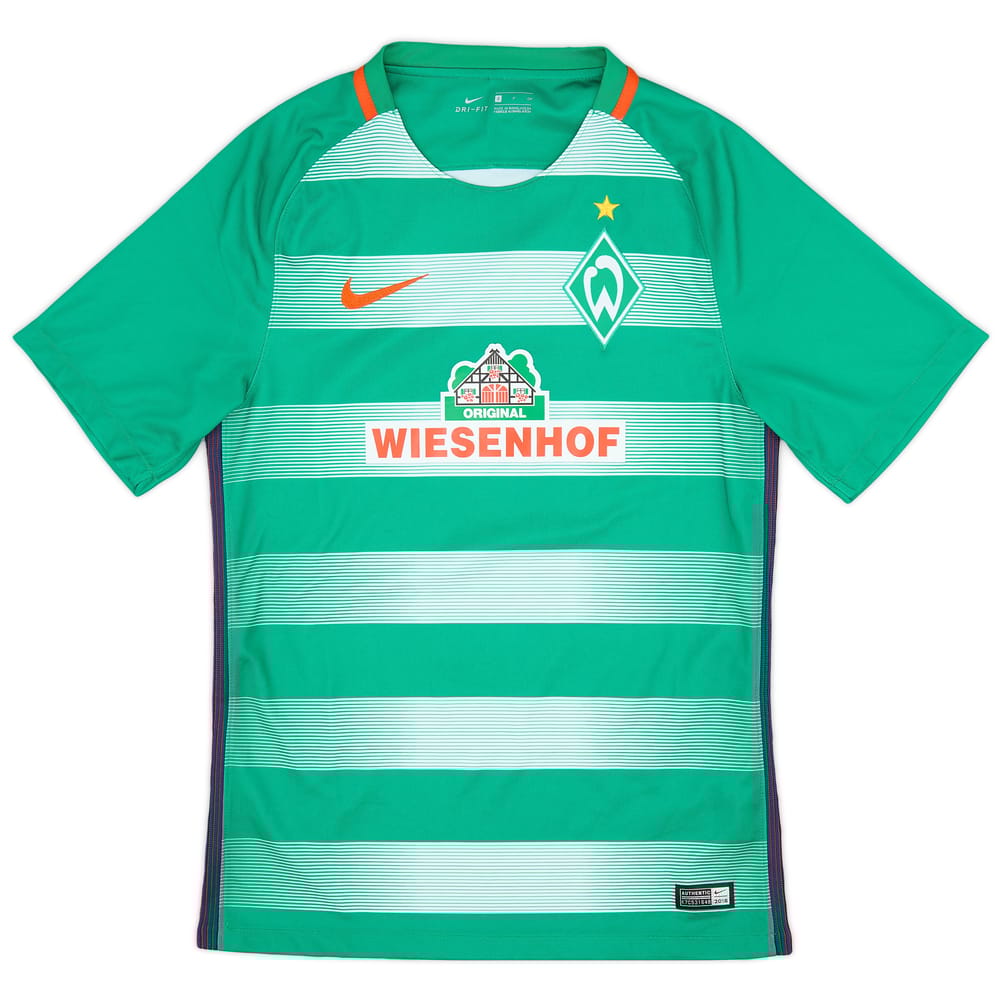 2016-17 Werder Bremen Home Shirt - 9/10 - (S)