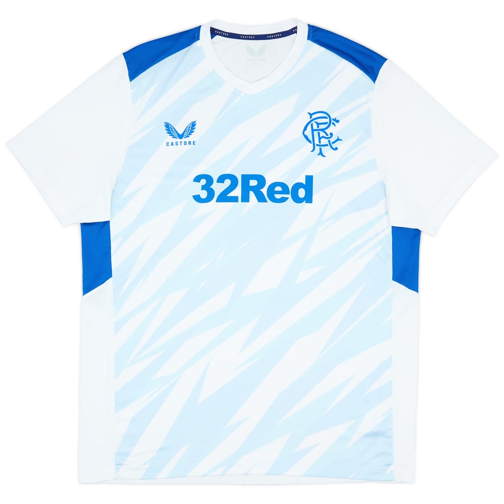2023-24 Rangers Castore Pre-Match Shirt