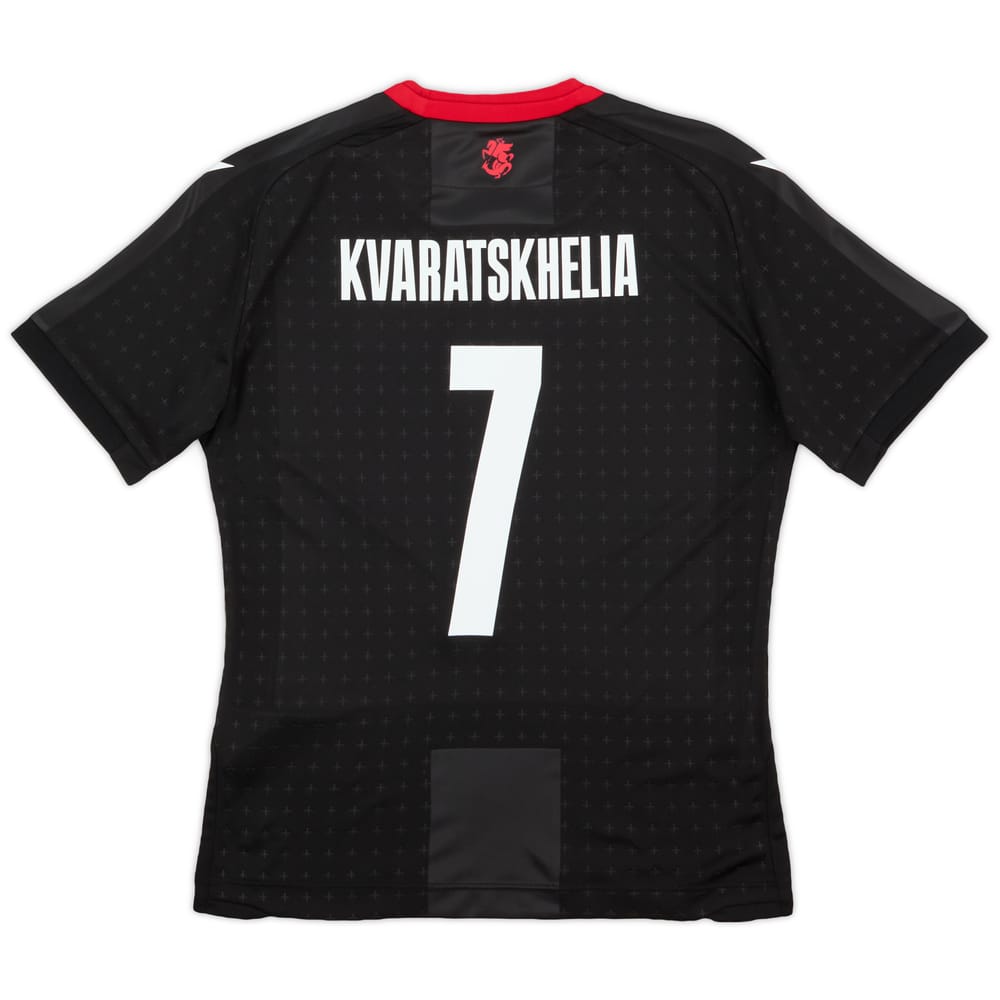 2023-24 Georgia Away Shirt Kvaratskhelia #7 (KIDS)