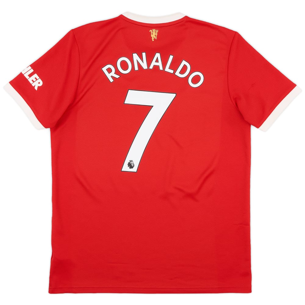 2021-22 Manchester United Home Shirt Ronaldo #7 - 7/10 - (L)